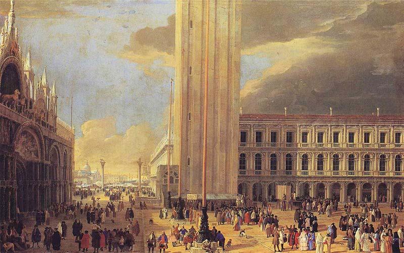 unknow artist St. Mark's Square with Charlatans China oil painting art